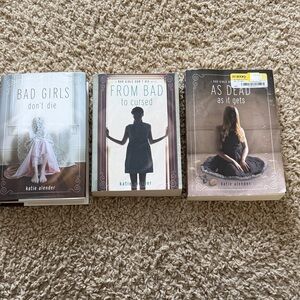 Katie Alender Book Bad Girls Don’t Die Trilogy